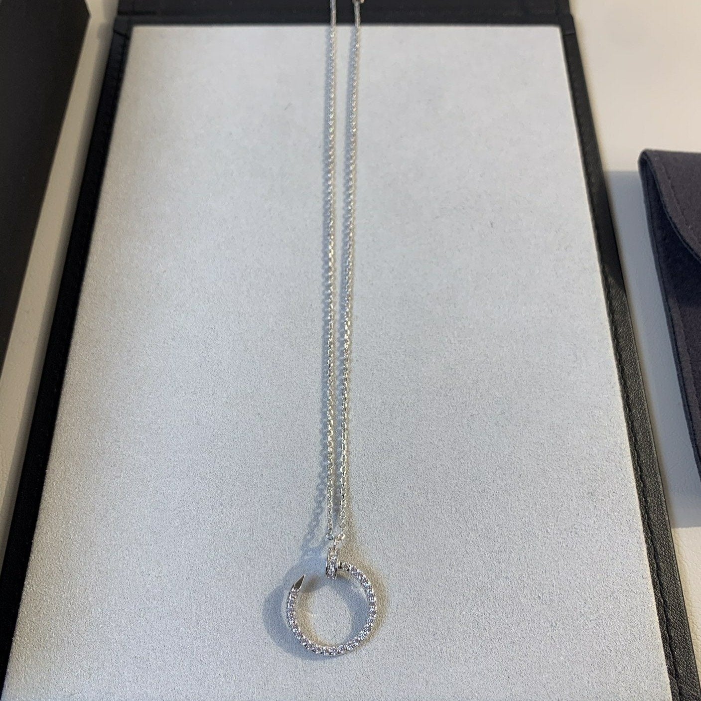 Lume Jewelry JUSTE ネックレス シルバーダイヤモンド