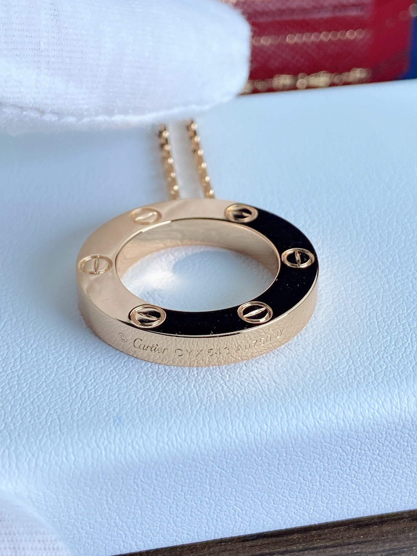 Lume Jewelry 「LOVE ネックレス 16mm」