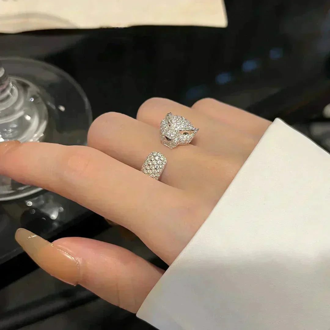 「リュームジュエリー」パンテール 5.5MM オールダイヤモンドリング
