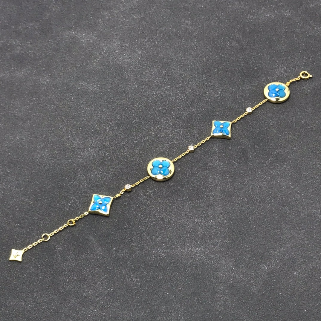 Lume Jewelry「星と太陽」ターコイズ 4モチーフ 3ダイヤモンド