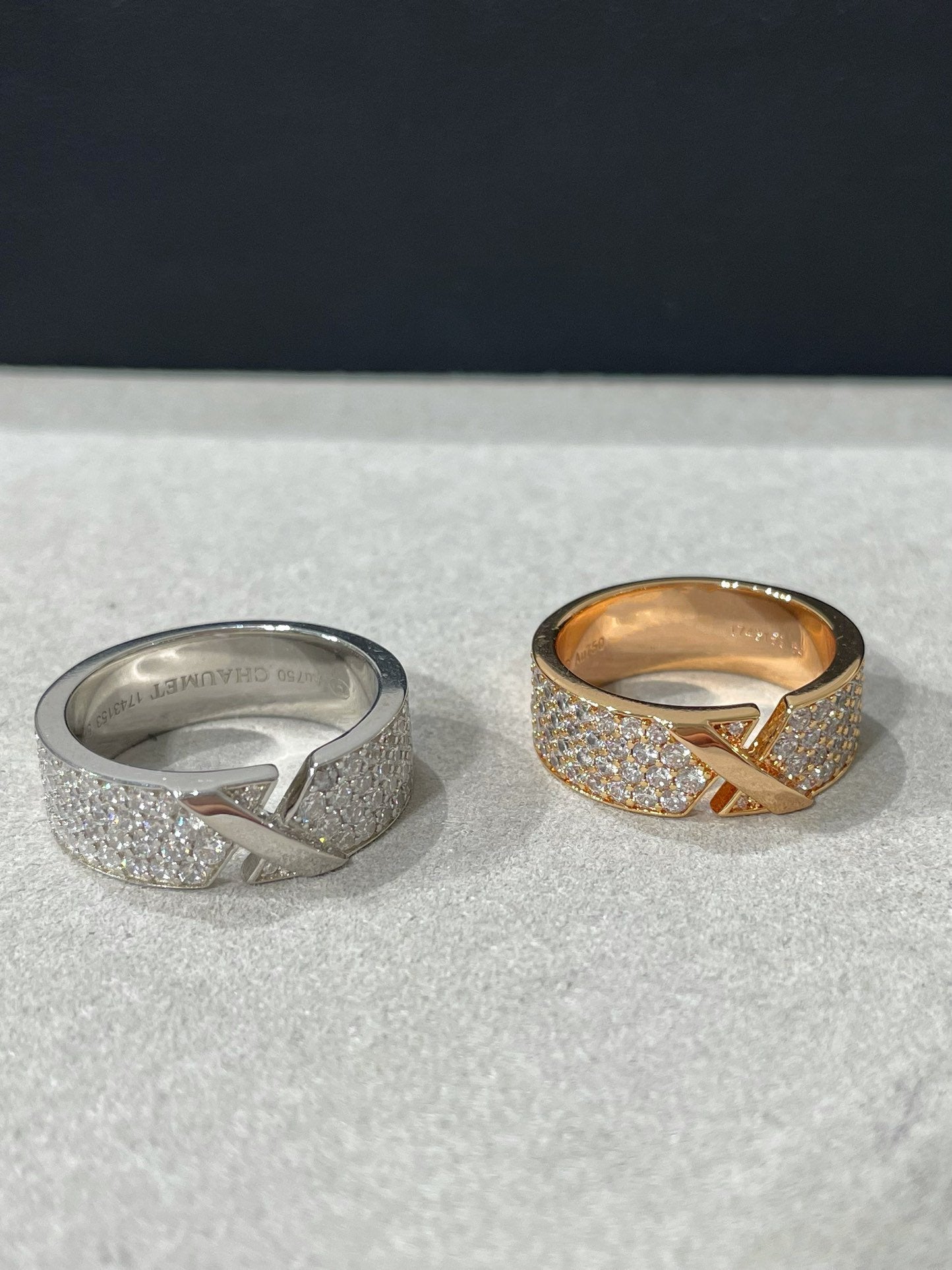 Lume Jewelry LIENS EVIDENCE ダイヤモンドパヴェリング