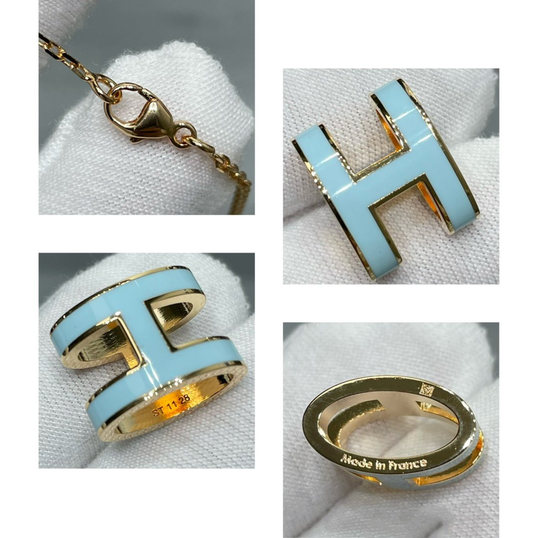 Lume Jewelry「POP H SKY BLUE ネックレス」