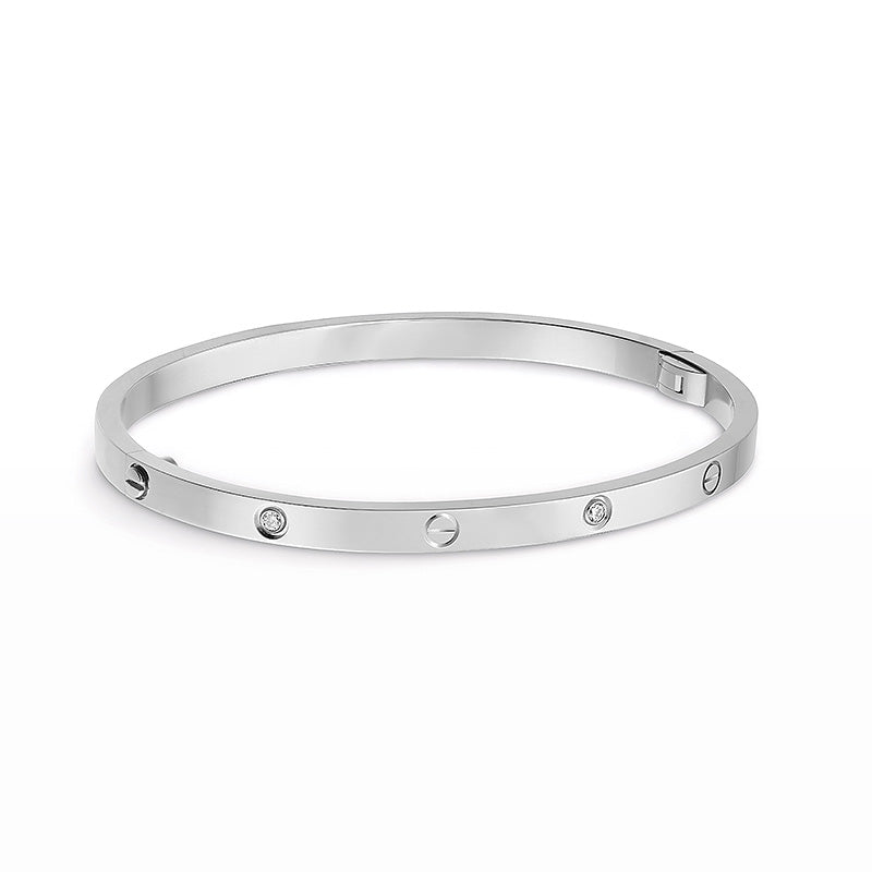 Lume Jewelry「LOVE BRACELET 3.65MM 6 DIAMONDS」