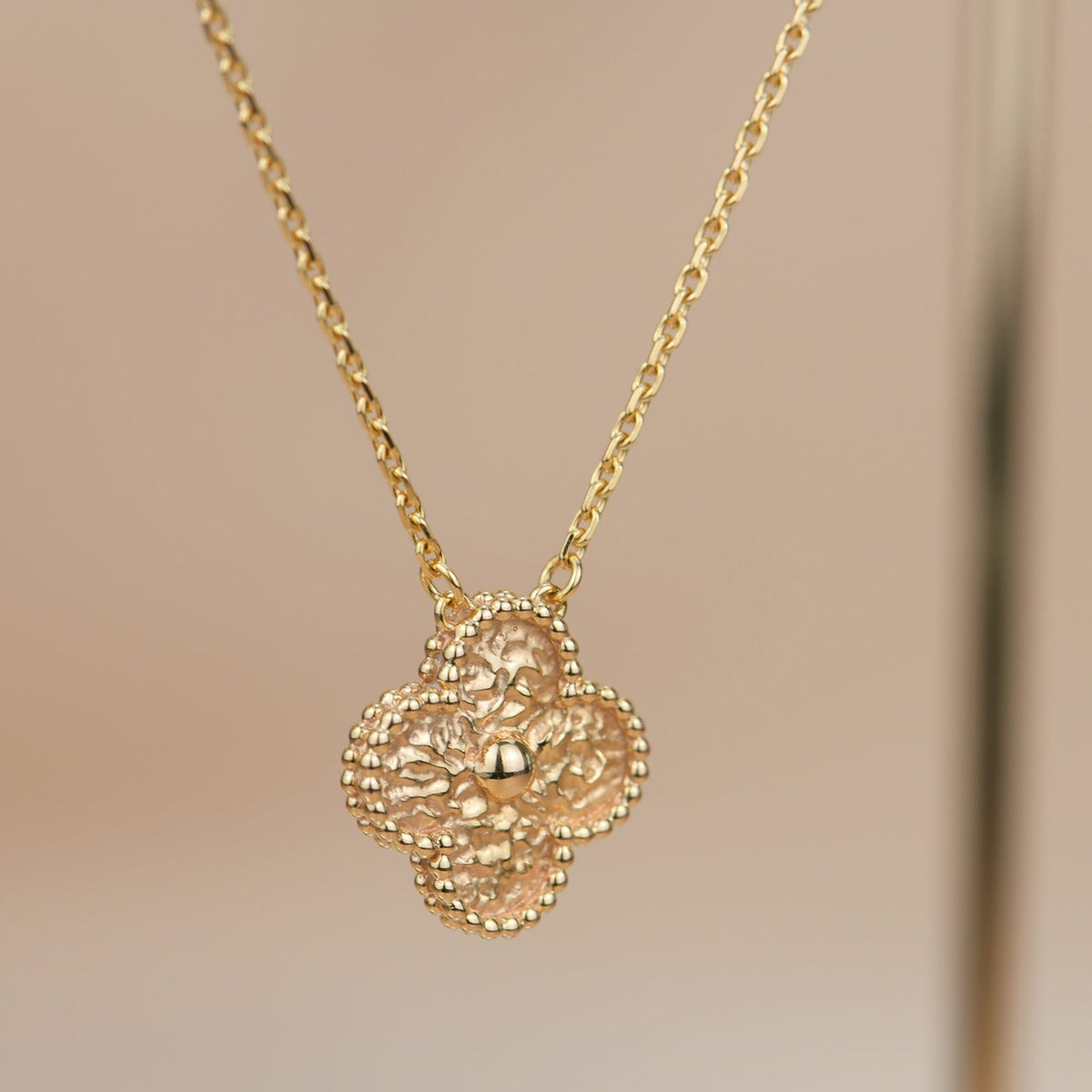 ¡®Lume Jewelry¡¯CLOVER 15MM BRONZING NECKLACE