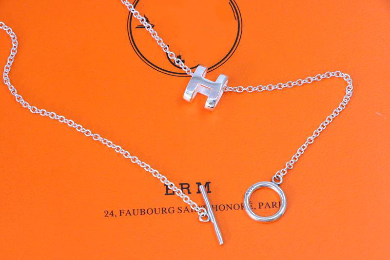 「Lume Jewelry」HMネックレス H文字オーバルシリーズ