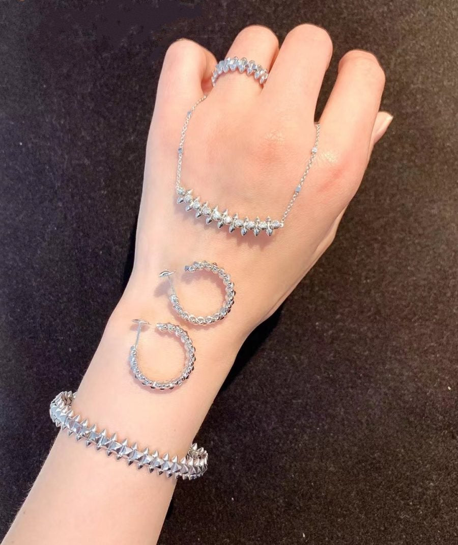 「Lume Jewelry」CLASH SILVER BRACELET
