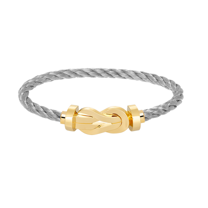Lume Jewelryチャンス ラージ8フィギュアバックル ノーダイヤモンドブレスレット ゴールド