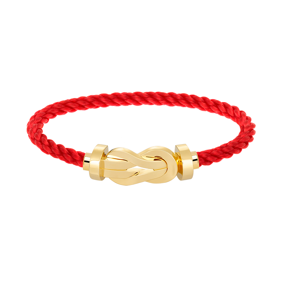 Lume Jewelryチャンス ラージ8フィギュアバックル ノーダイヤモンドブレスレット ゴールド
