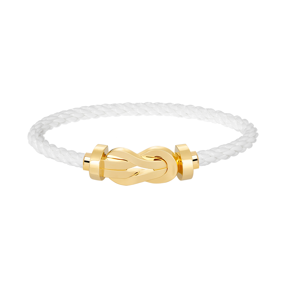 Lume Jewelryチャンス ラージ8フィギュアバックル ノーダイヤモンドブレスレット ゴールド