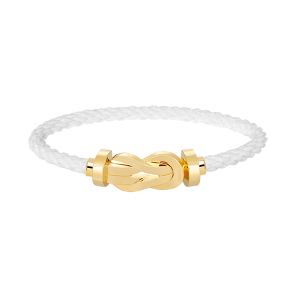 Lume Jewelryチャンス ラージ8フィギュアバックル ノーダイヤモンドブレスレット ゴールド