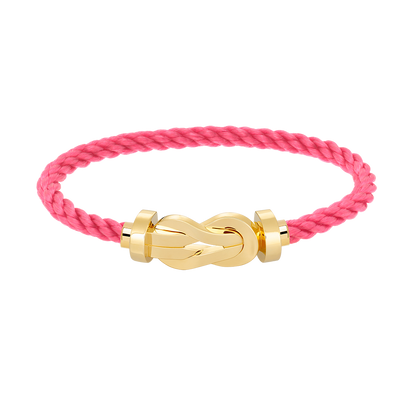 Lume Jewelryチャンス ラージ8フィギュアバックル ノーダイヤモンドブレスレット ゴールド