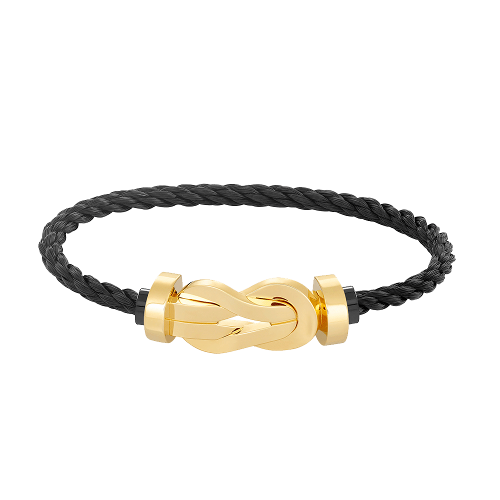 Lume Jewelryチャンス ラージ8フィギュアバックル ノーダイヤモンドブレスレット ゴールド
