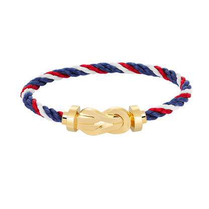 Lume Jewelryチャンス ラージ8フィギュアバックル ノーダイヤモンドブレスレット ゴールド