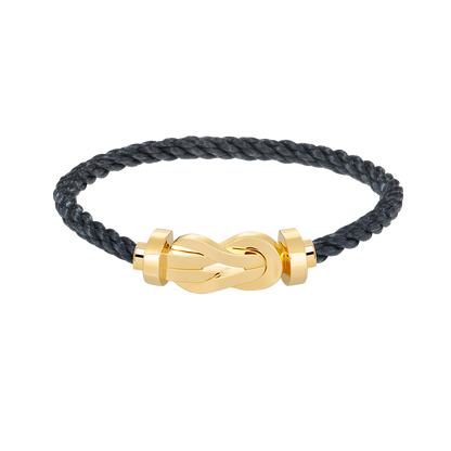 Lume Jewelryチャンス ラージ8フィギュアバックル ノーダイヤモンドブレスレット ゴールド