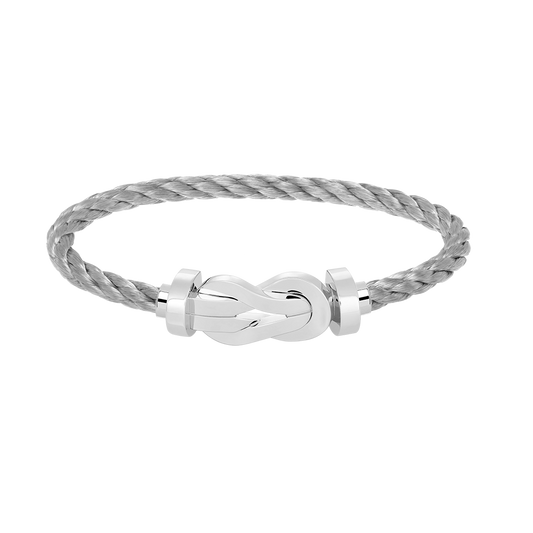 Lume Jewelry「CHANCE LARGE 8 FIGURE BUCKLE NO DIAMOND BRACELET SILVER」