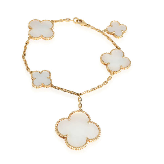 ¡®Lume Jewelry¡¯MAGIC CLOVER MOP GOLD BRACELET 5 MOTIFS