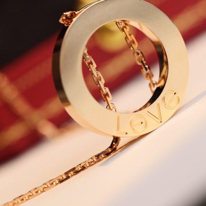 Lume Jewelry ラブネックレス アジャスタブル ローズゴールド