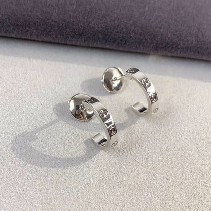 「ルームジュエリー」ラブイヤリング 2.65MM シルバー