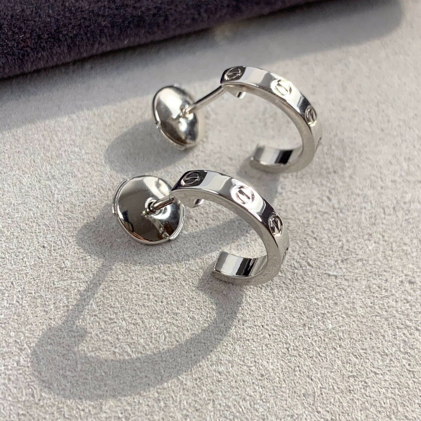 「ルームジュエリー」ラブイヤリング 2.65MM シルバー