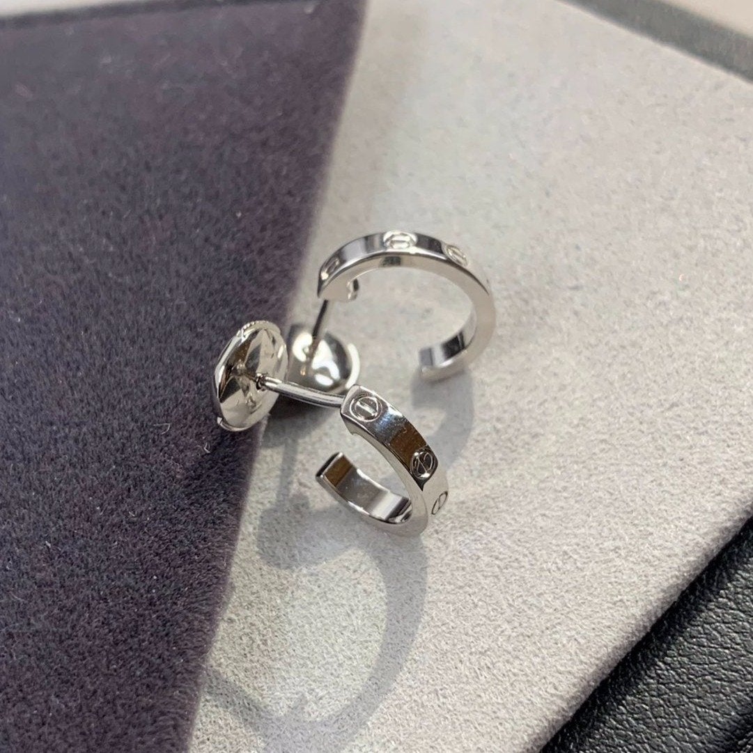 「ルームジュエリー」ラブイヤリング 2.65MM シルバー