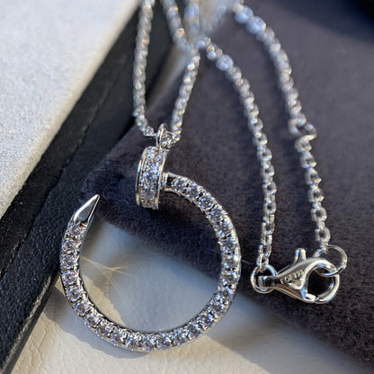 Lume Jewelry JUSTE ネックレス シルバーダイヤモンド