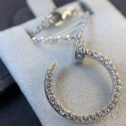Lume Jewelry JUSTE ネックレス シルバーダイヤモンド
