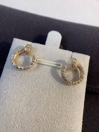 Lume Jewelry「JUSTE EARRINGS GOLD DIAMONDS」