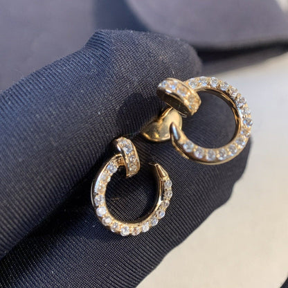 Lume Jewelry「JUSTE EARRINGS GOLD DIAMONDS」