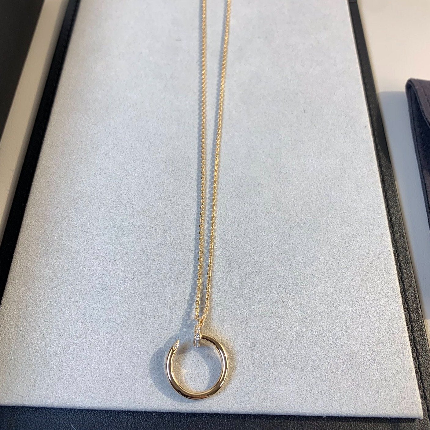 Lume Jewelry「JUSTE NECKLACE PINK GOLD」