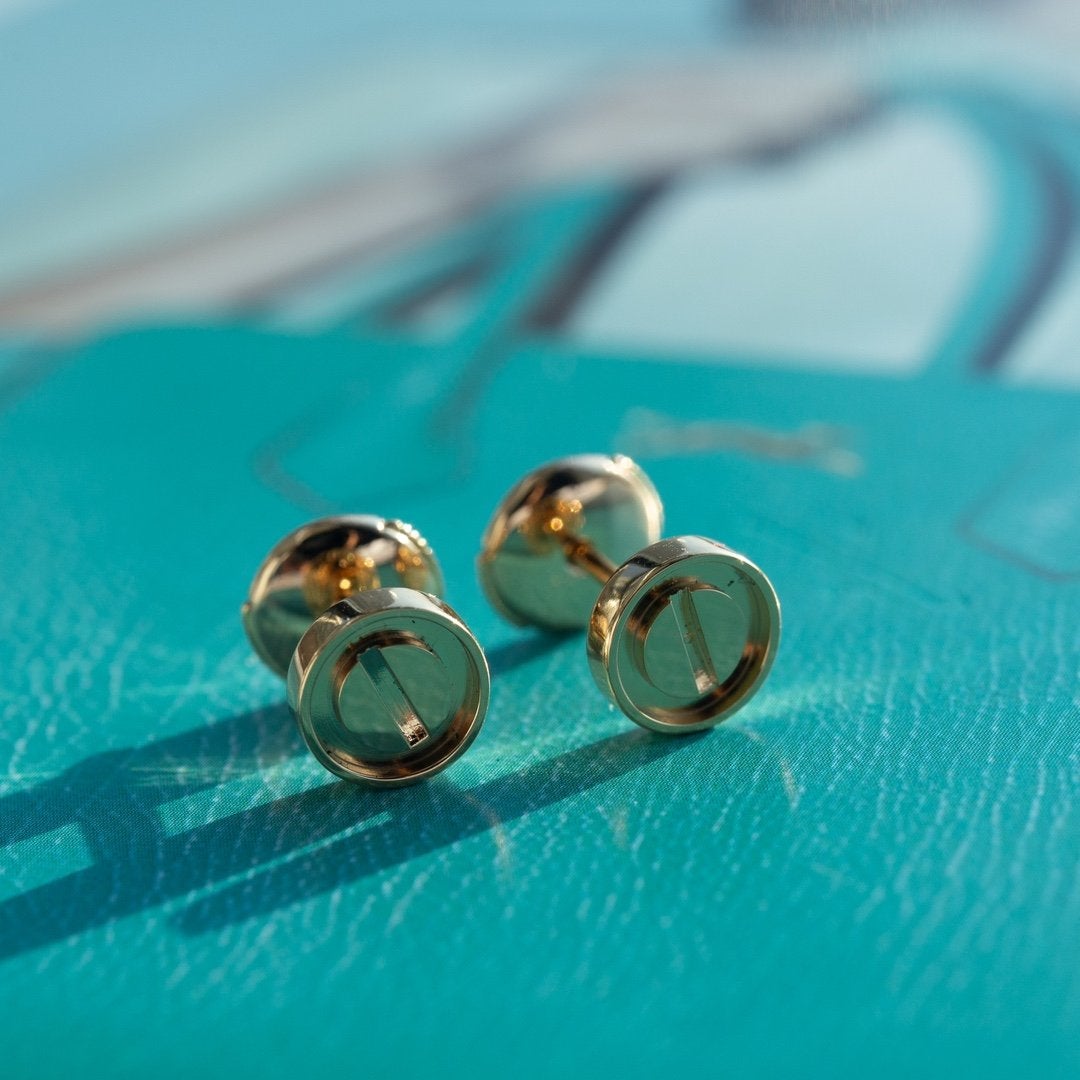 「ルンメジュエリー」ラブイヤリング ピンクゴールド 10MM