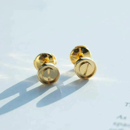 Lume Jewelry「LOVE EARRINGS GOLD 10MM」