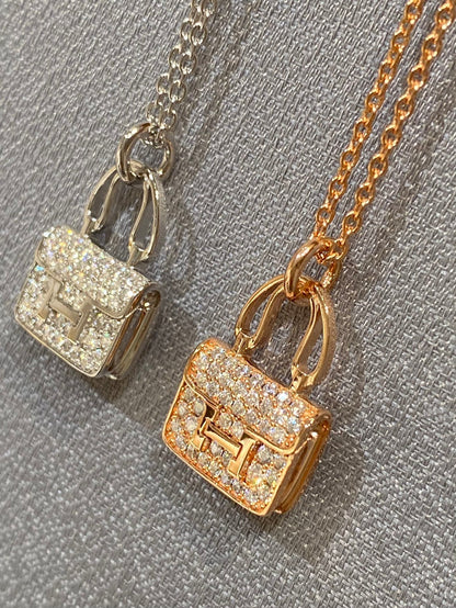 ルムジュエリー コンスタンス ペンダントダイヤモンドネックレス