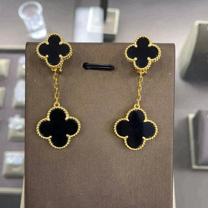 「ルムジュエリー」クローバー2モチーフイヤリング（複数選択可）