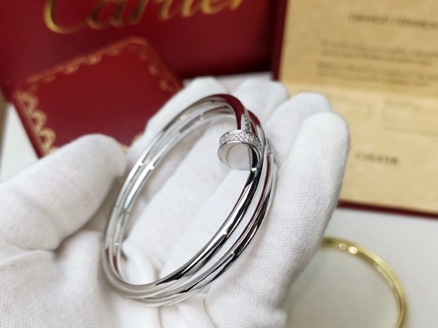 Lume Jewelry「ジュスト」ブレスレット 3.5mm ダブルロウダイヤモンド