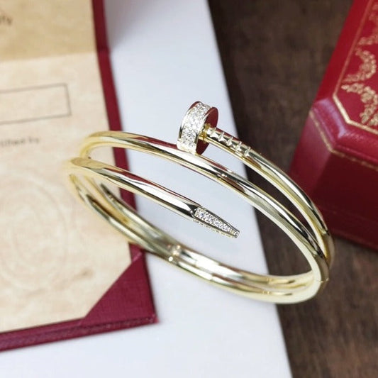 Lume Jewelry「ジュスト」ブレスレット 3.5mm ダブルロウダイヤモンド