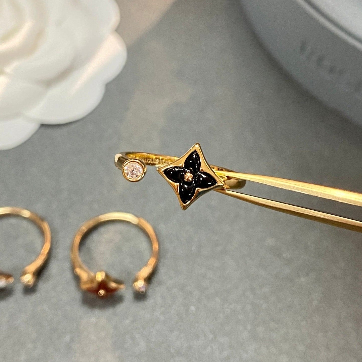 Lume Jewelry「STAR 1 DIAMOND OPEN RING」