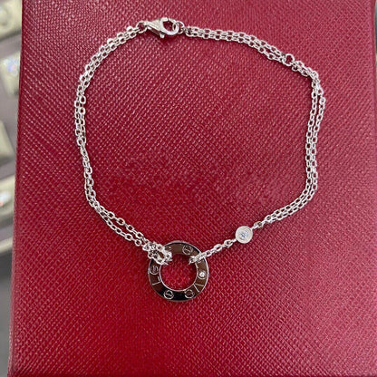 『Lume Jewelry』LOVEブレスレット 2ダイヤモンド