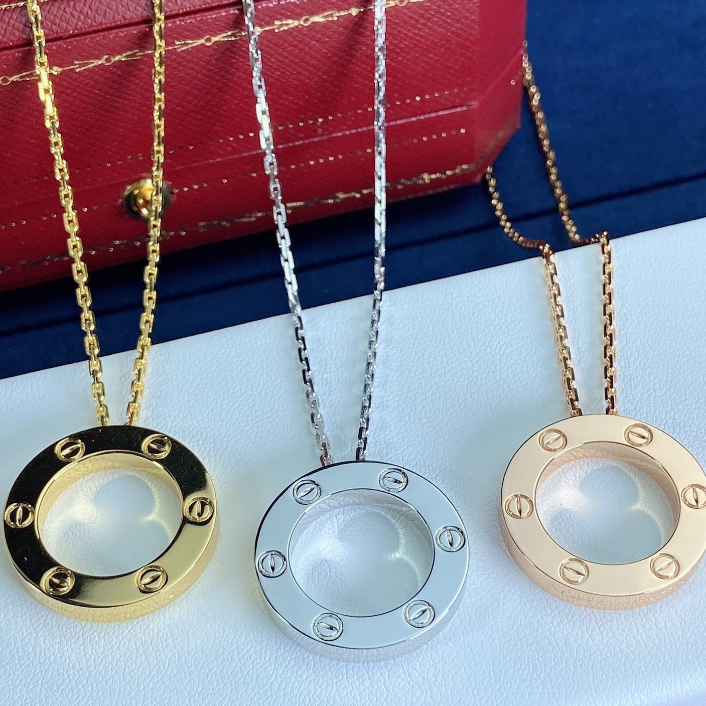 Lume Jewelry 「LOVE ネックレス 16mm」