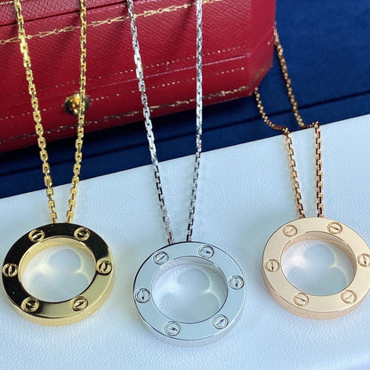 Lume Jewelry 「LOVE ネックレス 16mm」