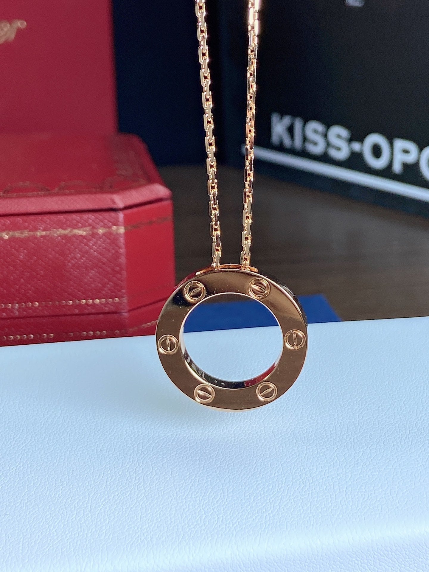 Lume Jewelry 「LOVE ネックレス 16mm」