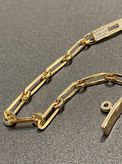 ルムジュエリー シェーヌ ブレスレット スモールモデル ダイヤモンド