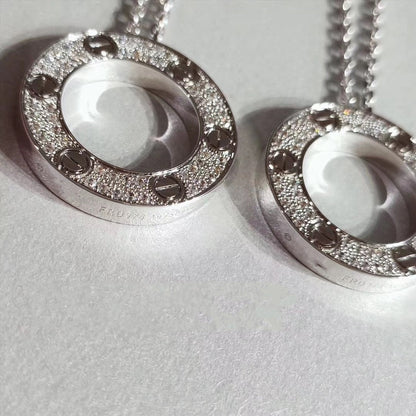 Lume Jewelry LOVE NECKLACE アジャスタブル シルバー
