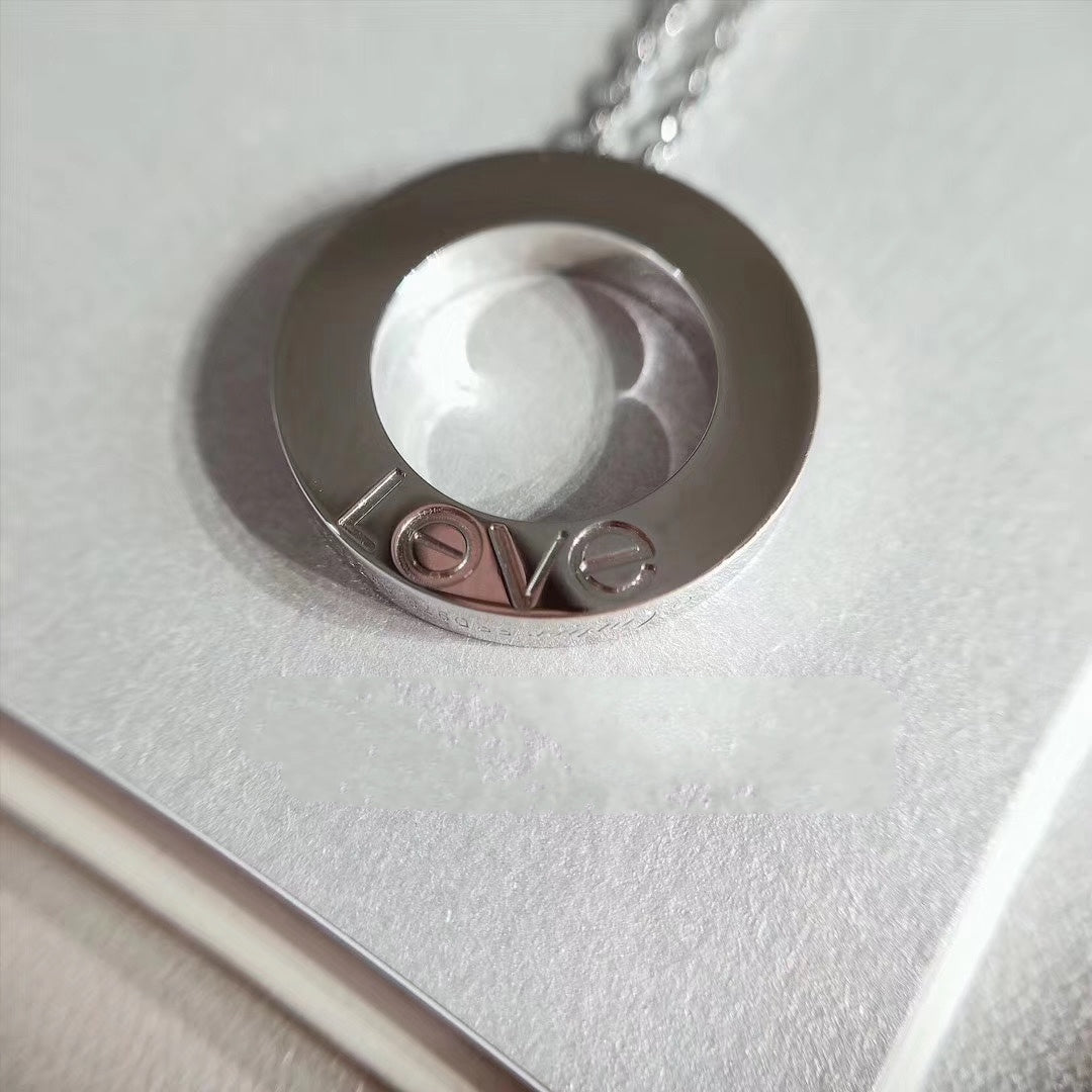 Lume Jewelry LOVE NECKLACE アジャスタブル シルバー