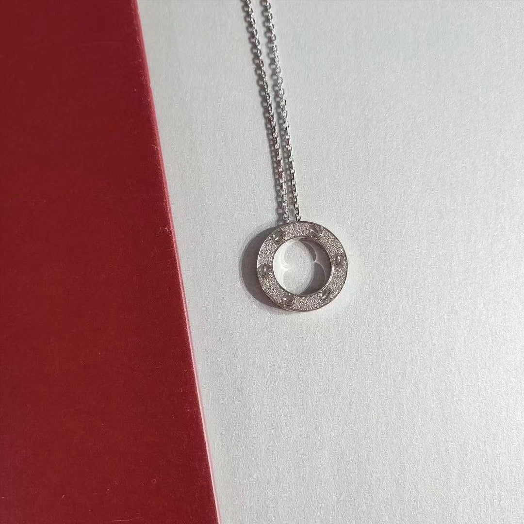Lume Jewelry LOVE NECKLACE アジャスタブル シルバー