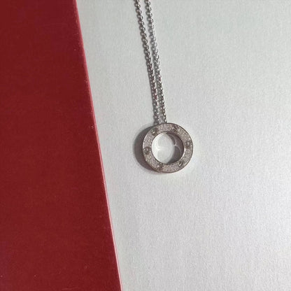 Lume Jewelry LOVE NECKLACE アジャスタブル シルバー