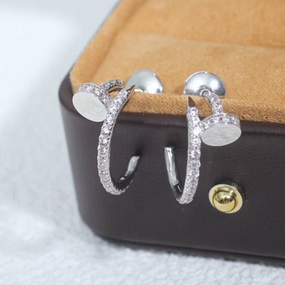 Lume Jewelry『JUSTE EARRINGS 12.75MM SILVER DIAMOND』