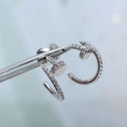 Lume Jewelry『JUSTE EARRINGS 12.75MM SILVER DIAMOND』