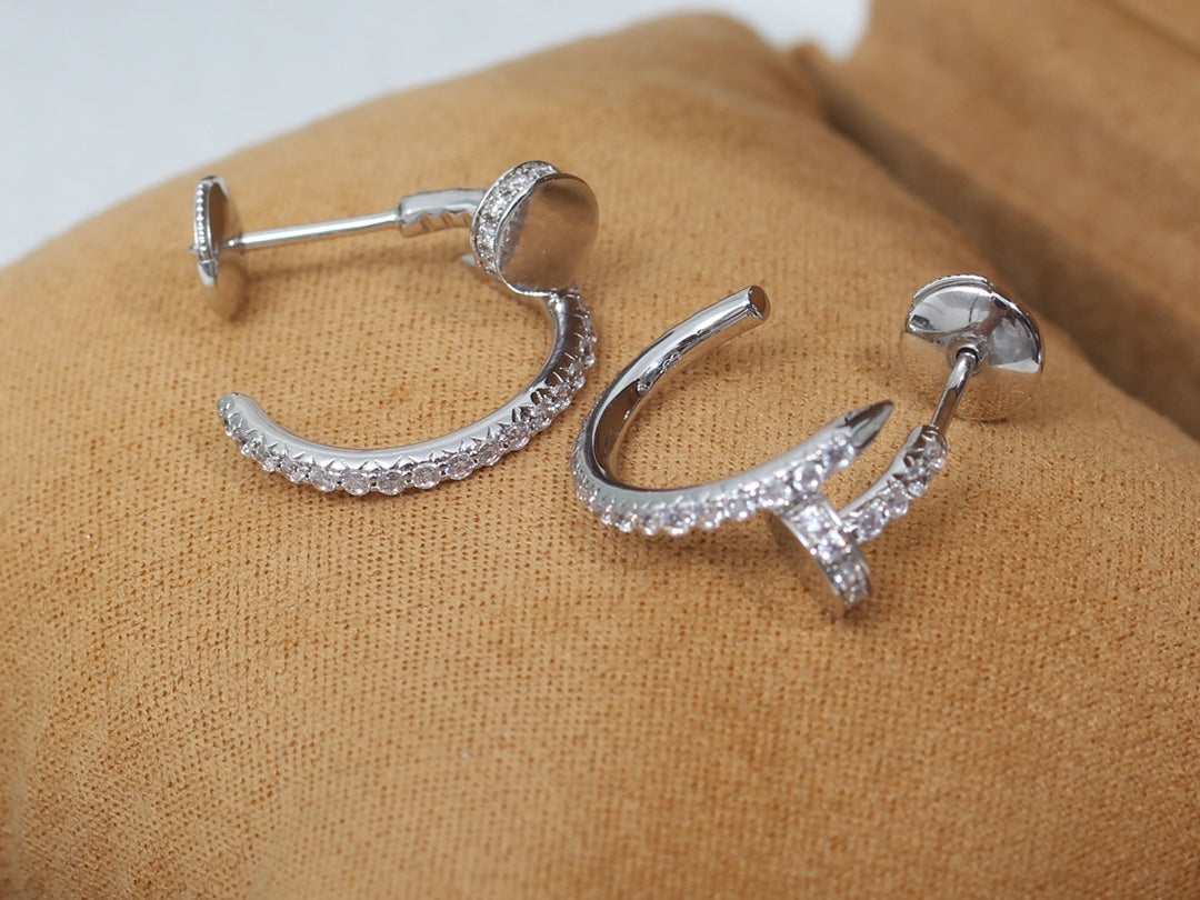 Lume Jewelry『JUSTE EARRINGS 12.75MM SILVER DIAMOND』