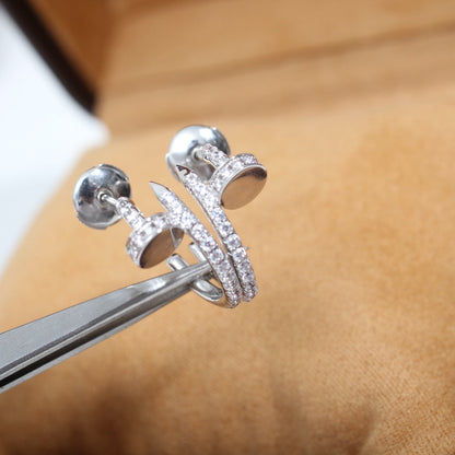 Lume Jewelry『JUSTE EARRINGS 12.75MM SILVER DIAMOND』
