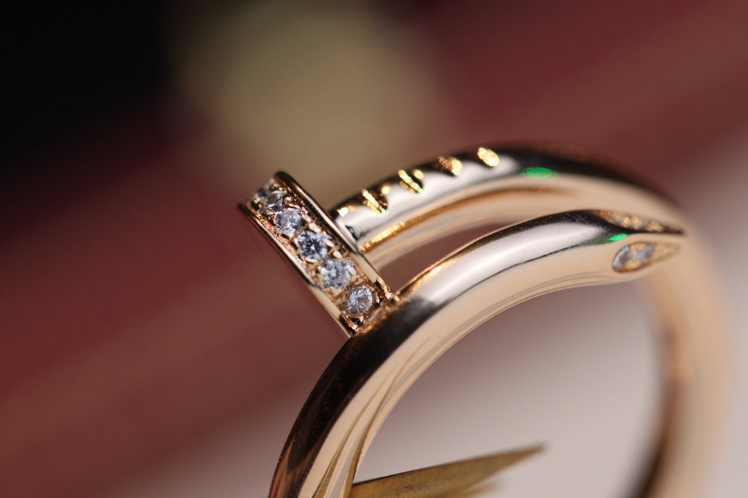 Lume Jewelry 「ジュスト」リング 2.65MM ピンクゴールド ダイヤモンド